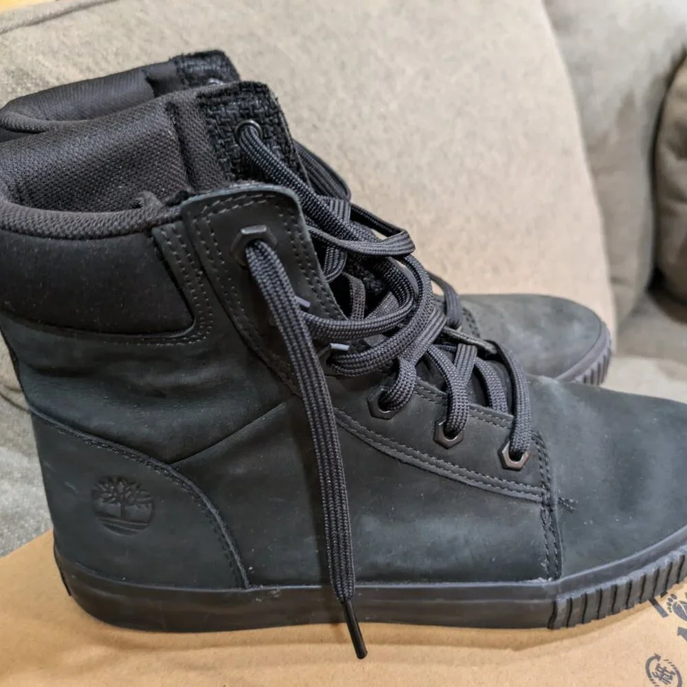 Timberland Women's BOOT Size 8.5 US Color Black-Good Condition - Picture 2 of 6